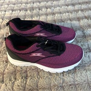 Spectrun Girls purple & black sneakers